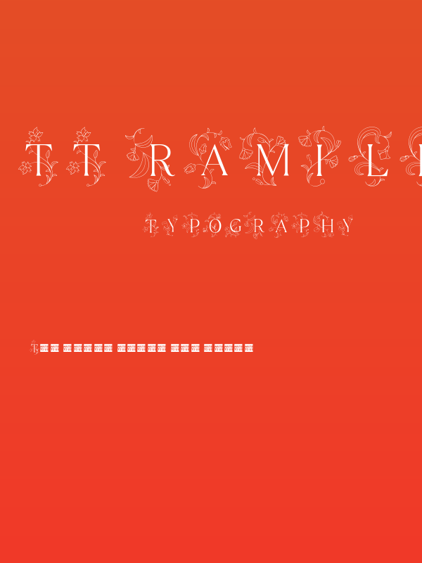 TT Ramillas Initials Trl XLt Poster
