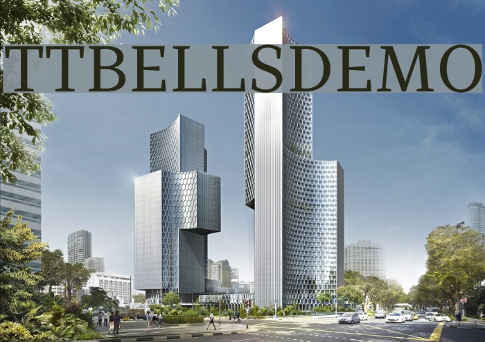 TTBellsDEMO Font examples