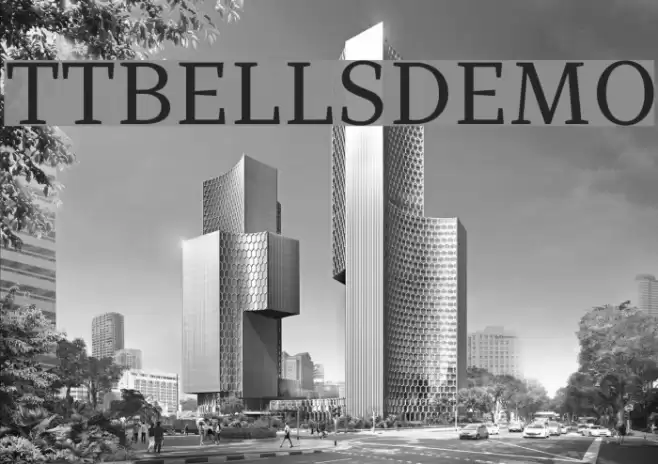 TTBellsDEMO Font examples