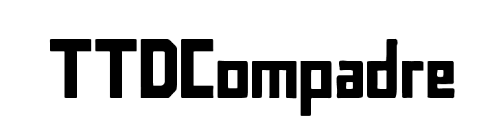 TTDCompadre  Frei Schriftart Herunterladen