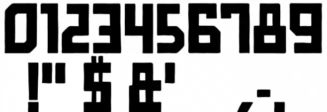 TTDCompadre Font OTHER CHARS