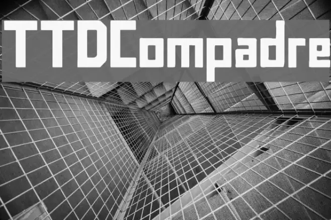 TTDCompadre Font examples
