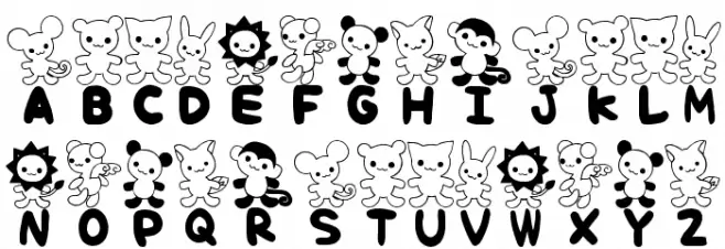 TTEdit Font Schriftart Groß