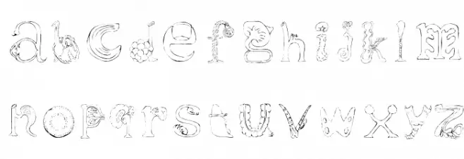 TTEditFont Caratteri MINUSCOLO
