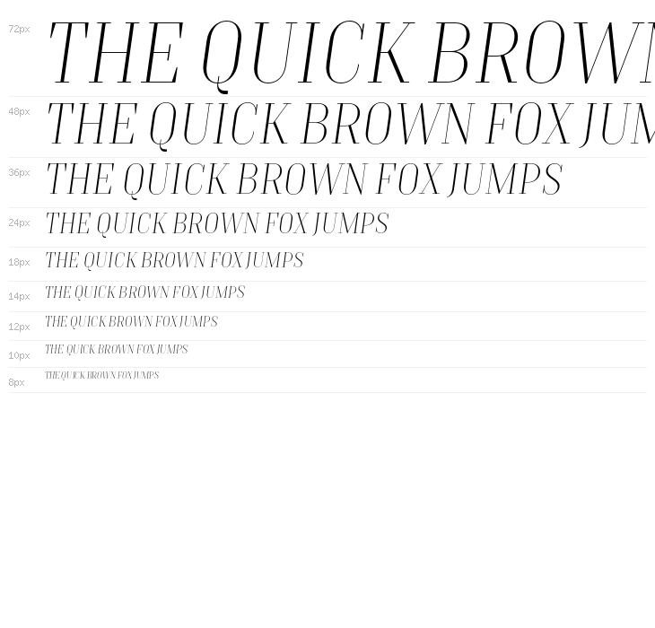 TTMoonsThinDEMO-Italic Waterfall