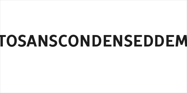 TTProstoSansCondensedDEMO-Bold Logo