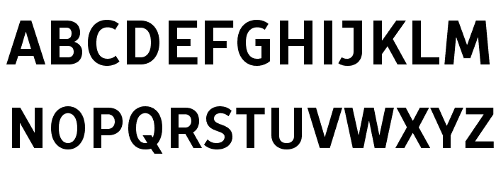 TTProstoSansCondensedDEMO-Bold フォント 小文字
