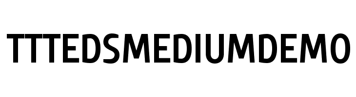 TTTedsMediumDEMO Font