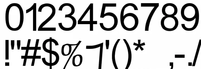 Tuamach Regular Font OTHER CHARS