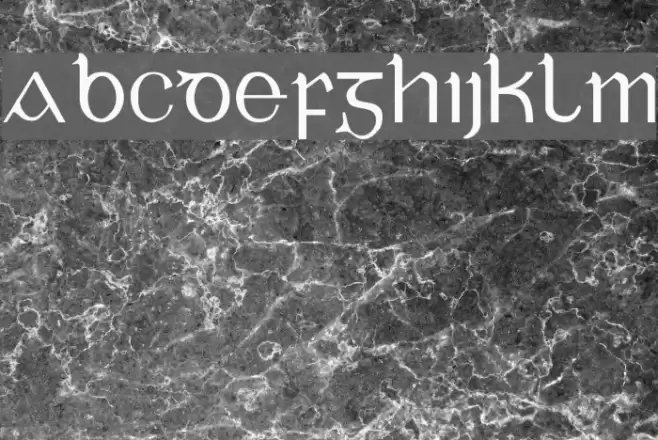 Tuamach Regular Font examples