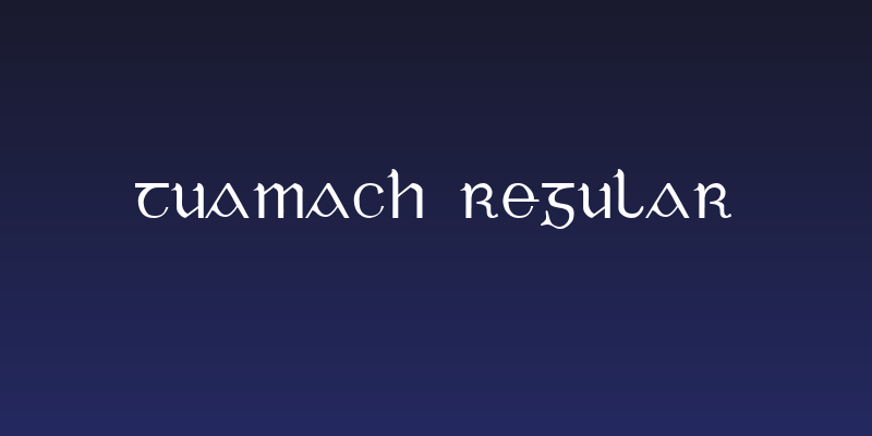 Tuamach Regular Social Header