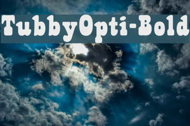TubbyOpti-Bold Example 2