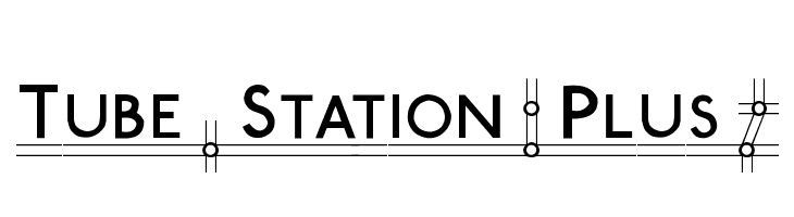 Tube Station-Plus.  les polices de caractères gratuit tlcharger