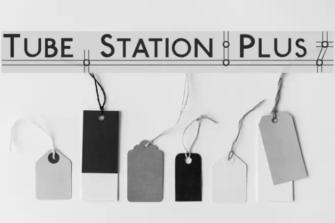 Tube Station-Plus. Font examples