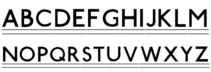 Tube Station-Plus. Font LOWERCASE