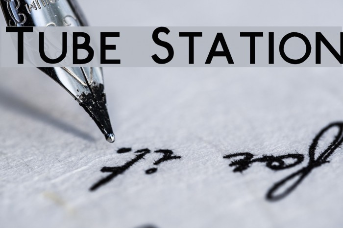 Tube Station Example 1