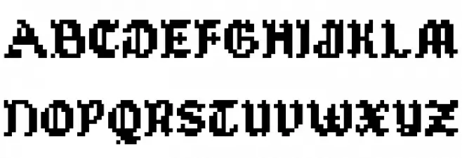 TubeOfCorn Шрифта ВЕРХНИЙ
