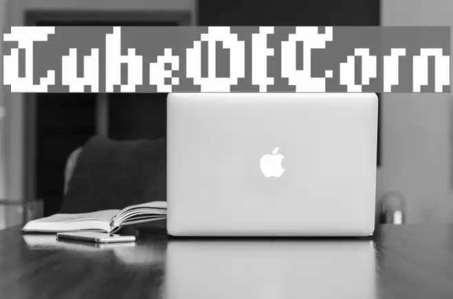 TubeOfCorn Font examples