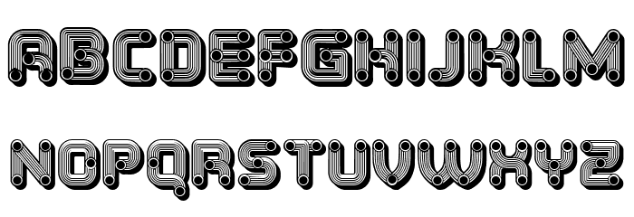 Tubes Regular Font OTHER CHARS