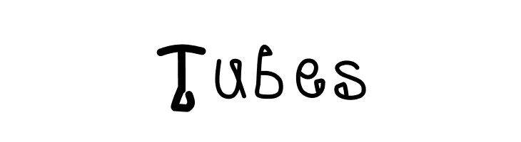 Tubes Font