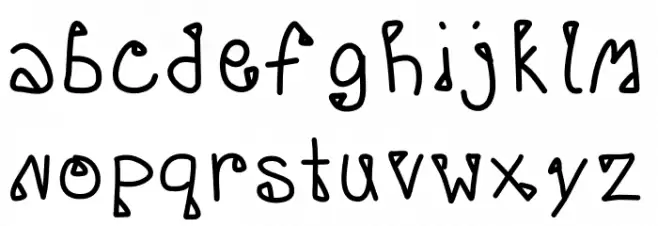 Tubes Font Litere mici