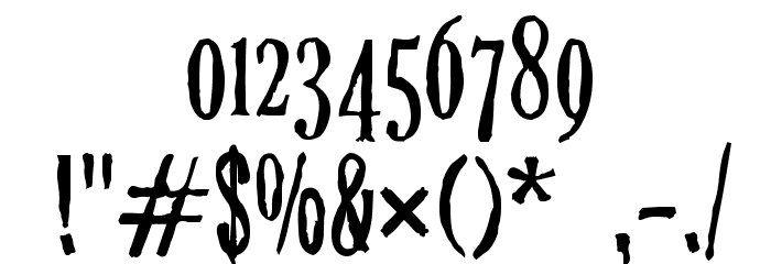 Tuce Font OTHER CHARS