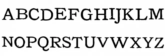 Tuce Schriftart Groß