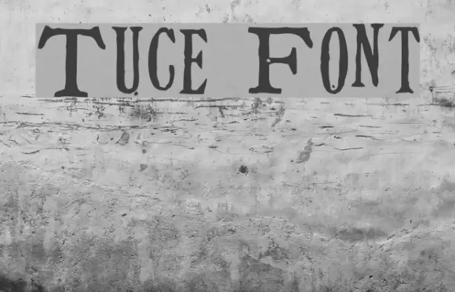 Tuce フォント examples