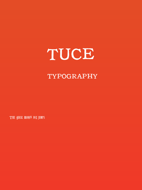 Tuce Poster