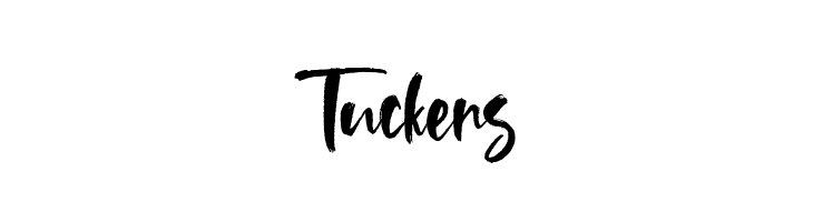 Tuckers  Скачать бесплатные шрифты