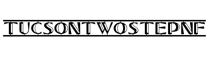 TucsonTwoStepNF  免费字体下载