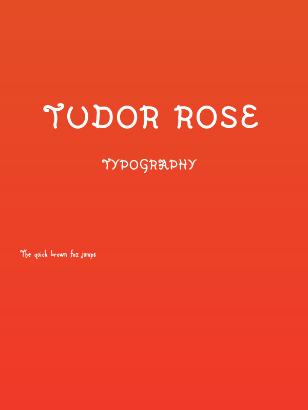 Tudor Rose Poster