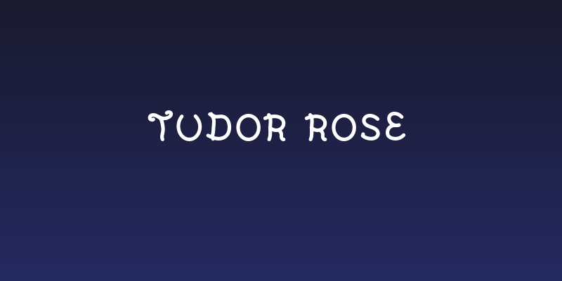 Tudor Rose Social Header