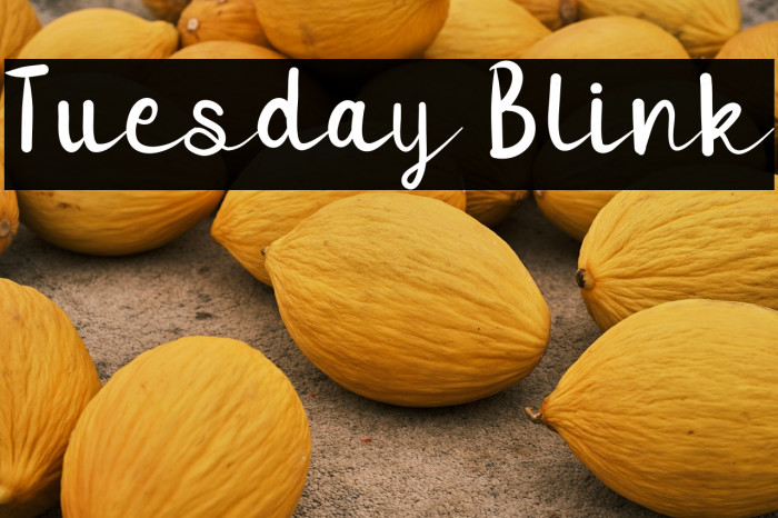 Tuesday Blink Example 2