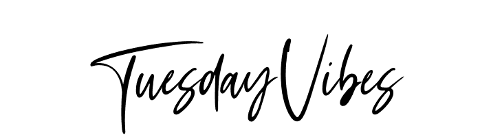 Tuesday Vibes  les polices de caractères gratuit tlcharger