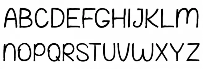 TuesdayMorningDEMO-SanSerif フォント 大文字