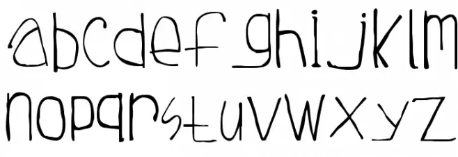 Tuesday फ़ॉन्ट लोअरकेस