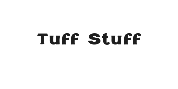 Tuff Stuff Logo