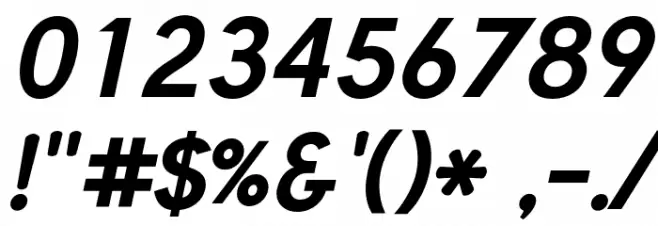 Tuffy Bold Italic Font OTHER CHARS