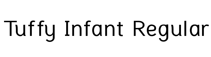 Tuffy Infant Regular Font
