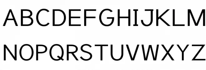 Tuffy Infant Regular Шрифта ВЕРХНИЙ