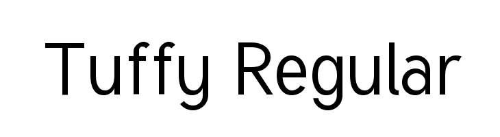Tuffy Regular  Frei Schriftart Herunterladen