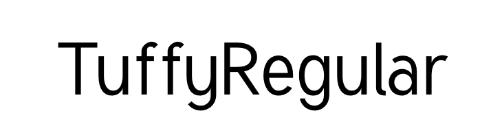 Tuffy Regular  免费字体下载