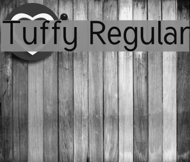 Tuffy Regular Font examples