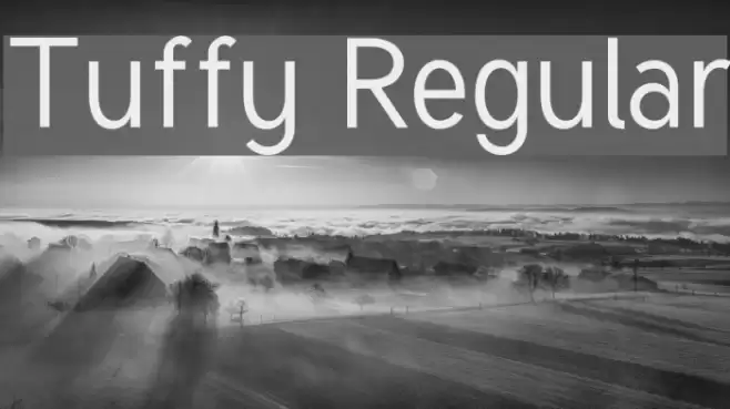 Tuffy Regular Font examples