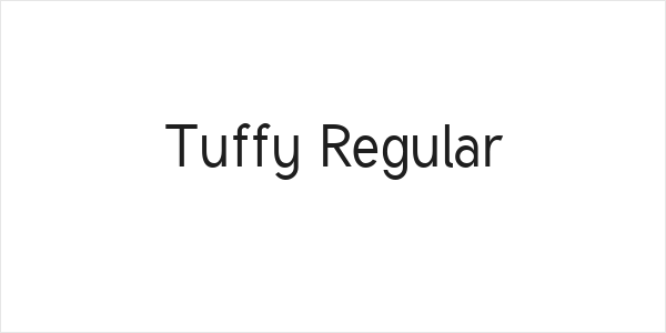 Tuffy Regular Logo