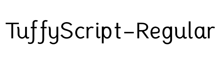 TuffyScript-Regular Font