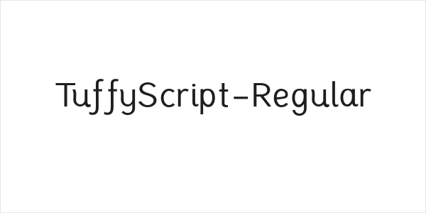 TuffyScript-Regular Logo