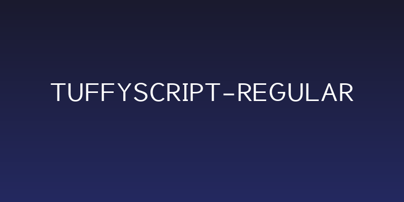 TuffyScript-Regular Social Header
