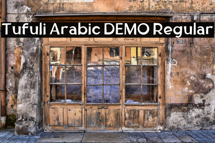 Tufuli Arabic DEMO Regular Example 3